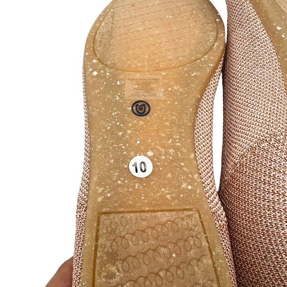 Rothy’s The Point Rose Metallic Women’s Size 10 - Picture 6 of 8